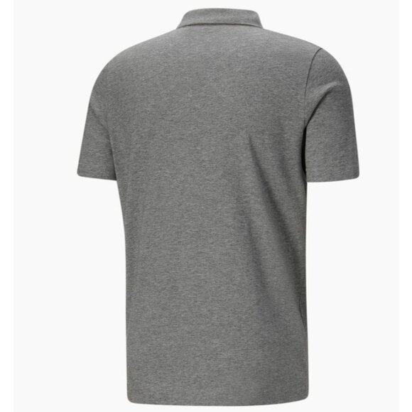 PUMA Golf Road Map Performance Essentials Men's Jersey Polo Shirt Gray - Picture 5 of 5
